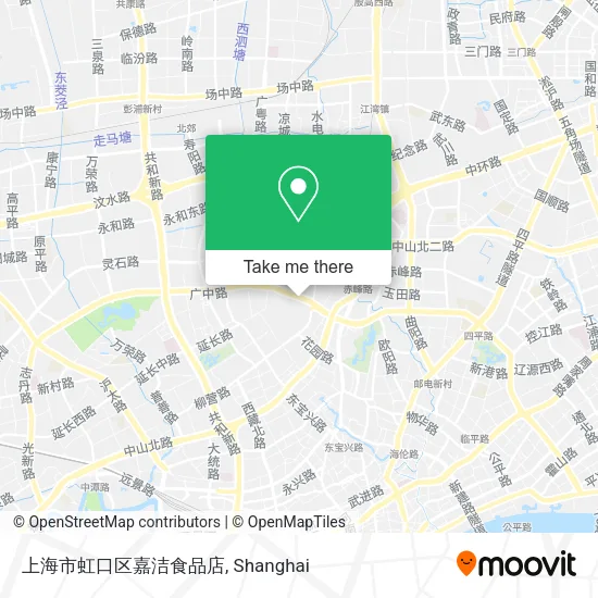 上海市虹口区嘉洁食品店 map
