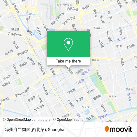 凉州府牛肉面(西北菜) map