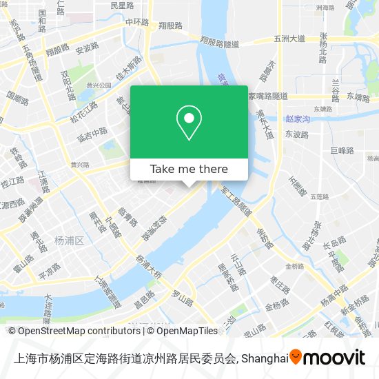 上海市杨浦区定海路街道凉州路居民委员会 map