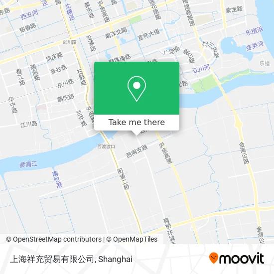 上海祥充贸易有限公司 map