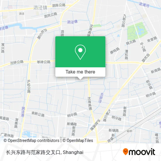 长兴东路与范家路交叉口 map