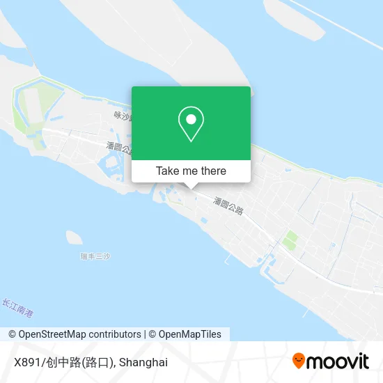 X891/创中路(路口) map