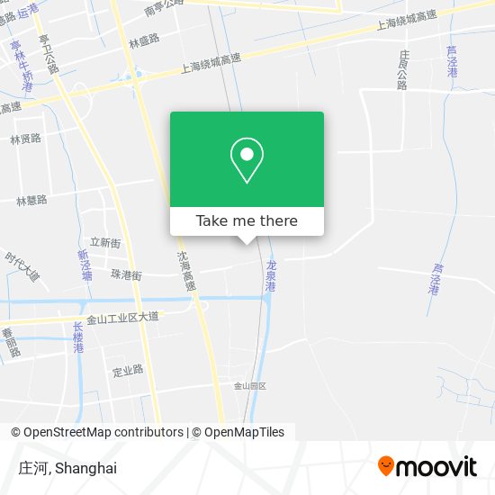 庄河 map