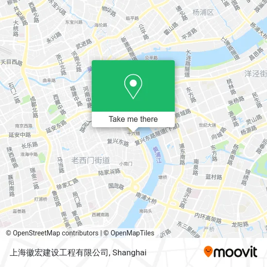 上海徽宏建设工程有限公司 map