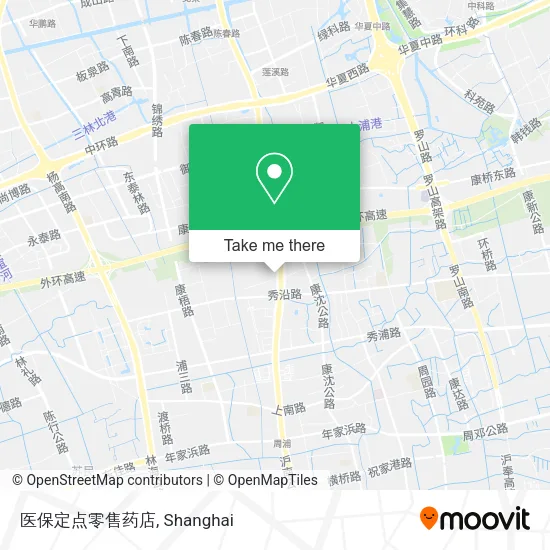 医保定点零售药店 map