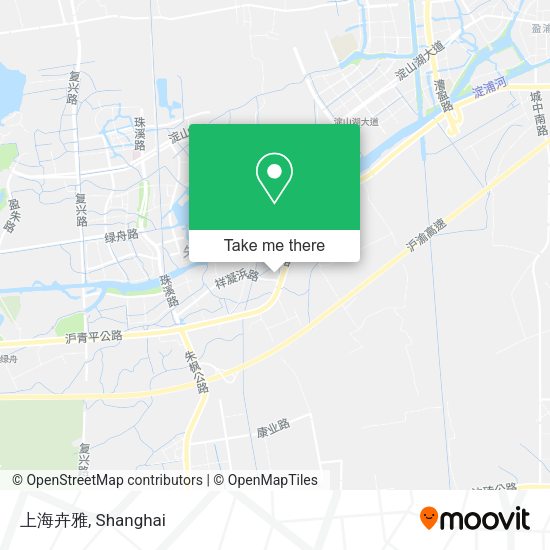 上海卉雅 map