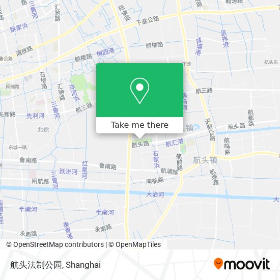 航头法制公园 map