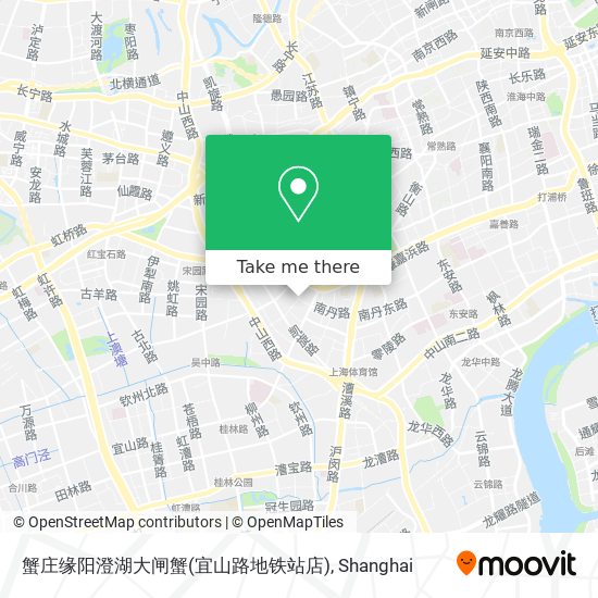 蟹庄缘阳澄湖大闸蟹(宜山路地铁站店) map