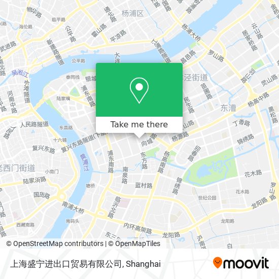 上海盛宁进出口贸易有限公司 map