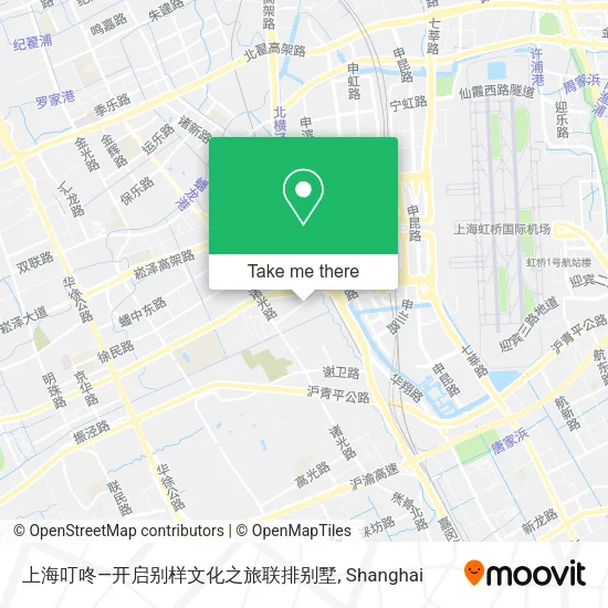 上海叮咚—开启别样文化之旅联排别墅 map