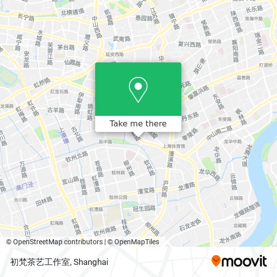 初梵茶艺工作室 map