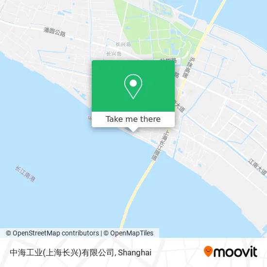 中海工业(上海长兴)有限公司 map