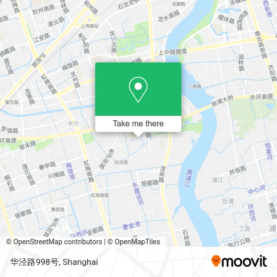 华泾路998号 map