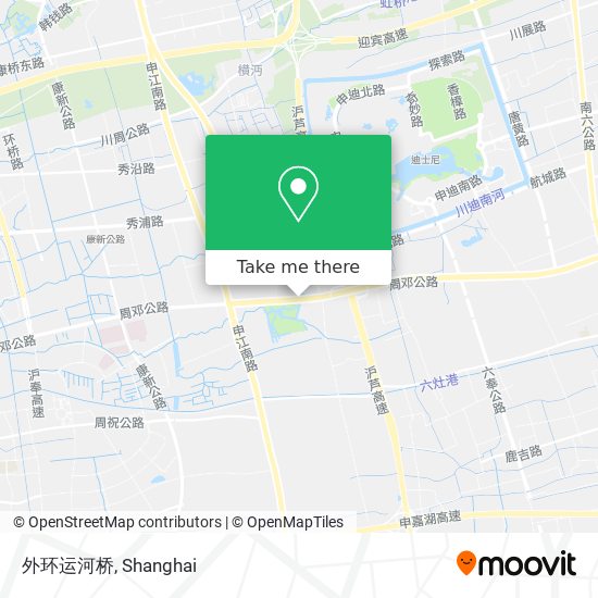 外环运河桥 map