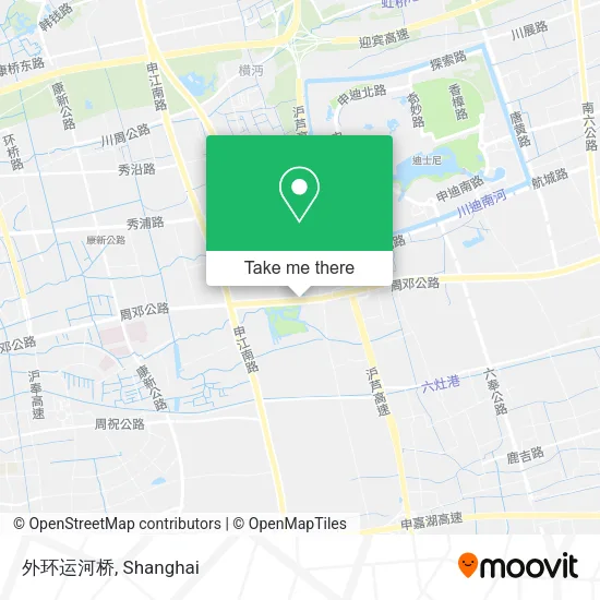 外环运河桥 map