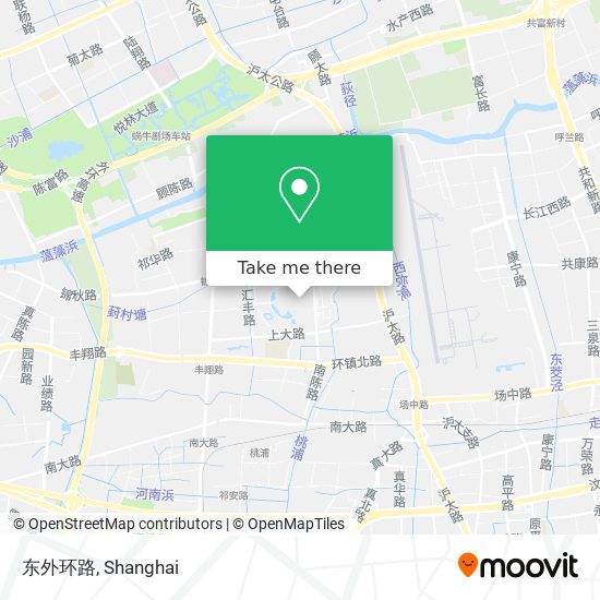 东外环路 map