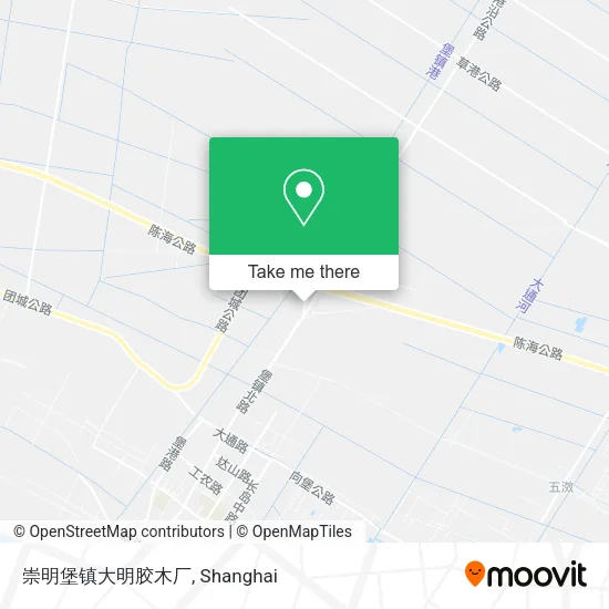 崇明堡镇大明胶木厂 map