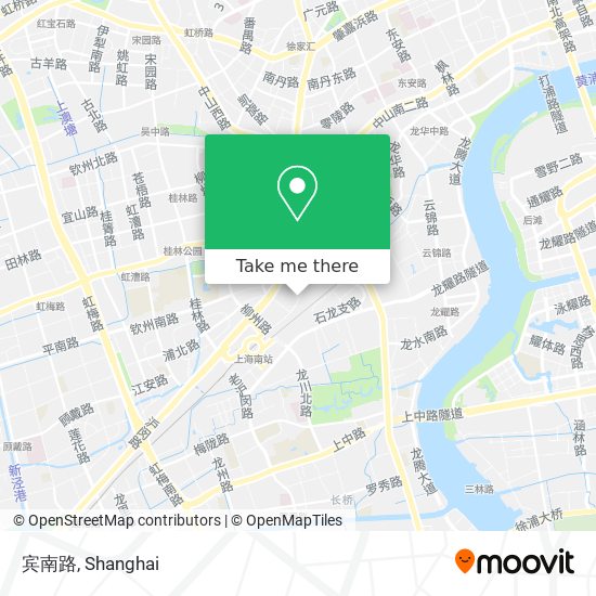 宾南路 map