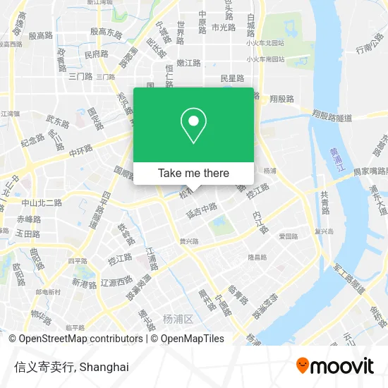 信义寄卖行 map