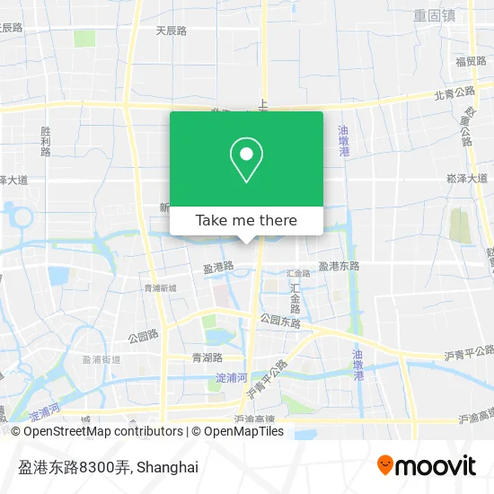 盈港东路8300弄 map