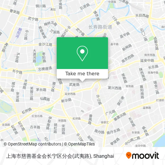 上海市慈善基金会长宁区分会(武夷路) map