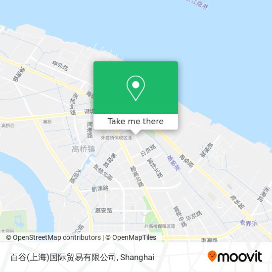 百谷(上海)国际贸易有限公司 map