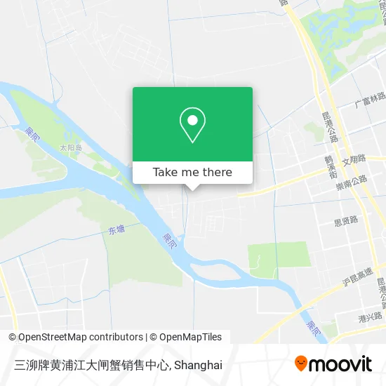 三泖牌黄浦江大闸蟹销售中心 map