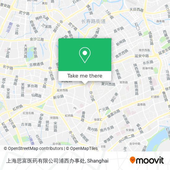 上海思富医药有限公司浦西办事处 map