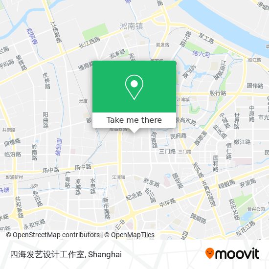 四海发艺设计工作室 map