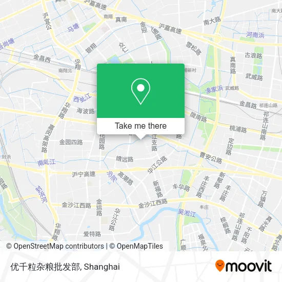 优千粒杂粮批发部 map