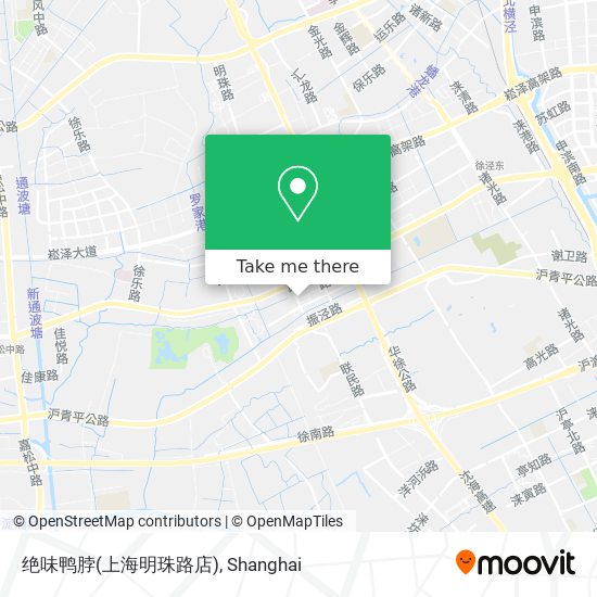 绝味鸭脖(上海明珠路店) map