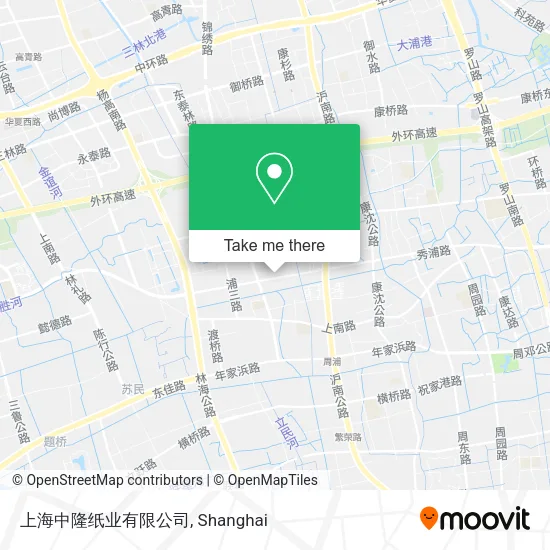 上海中隆纸业有限公司 map