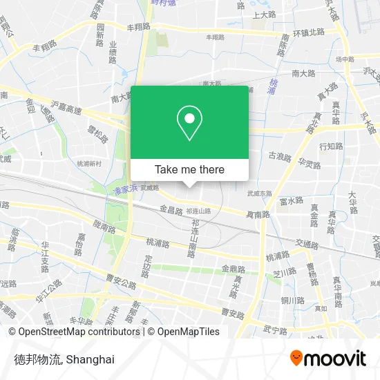 德邦物流 map