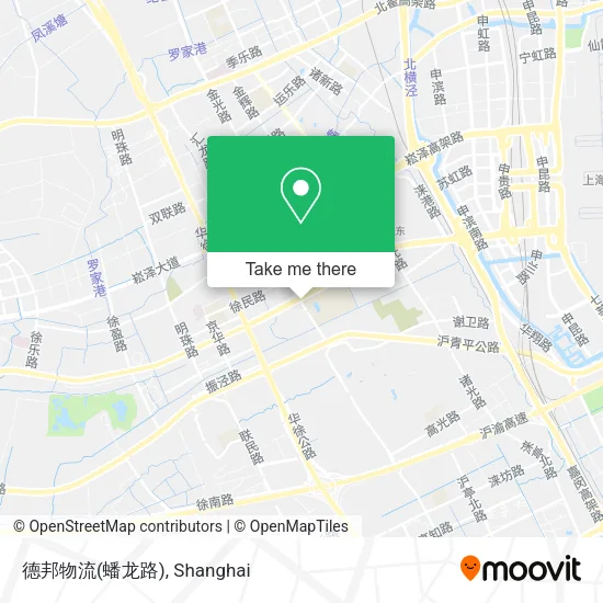 德邦物流(蟠龙路) map
