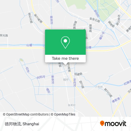 德邦物流 map