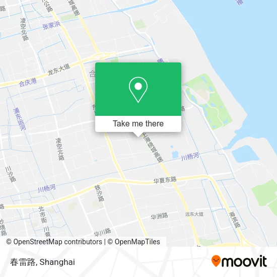 春雷路 map