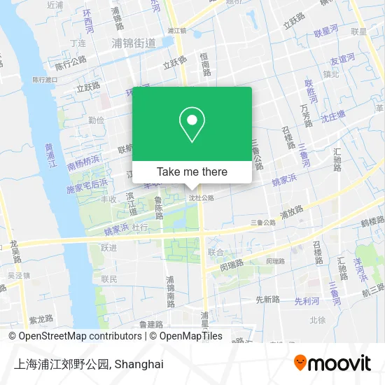 上海浦江郊野公园 map