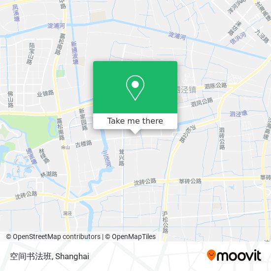 空间书法班 map