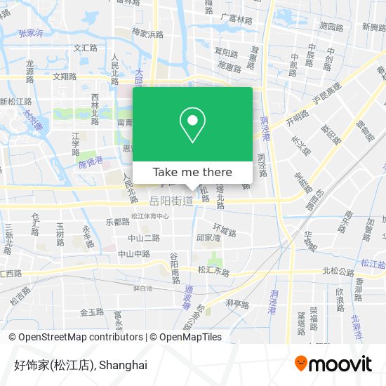 好饰家(松江店) map
