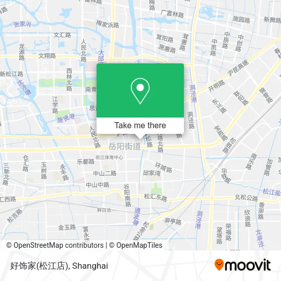 好饰家(松江店) map