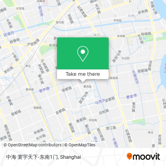 中海·寰宇天下-东南1门 map