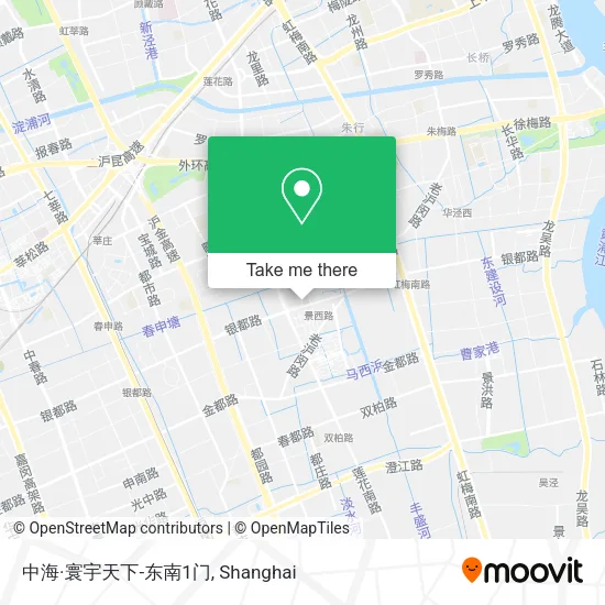 中海·寰宇天下-东南1门 map