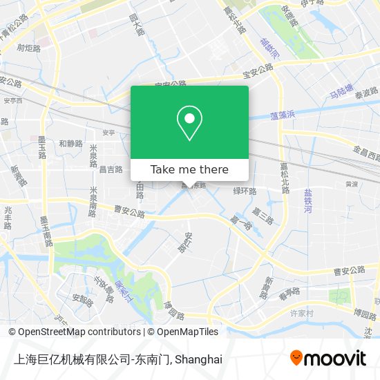 上海巨亿机械有限公司-东南门 map