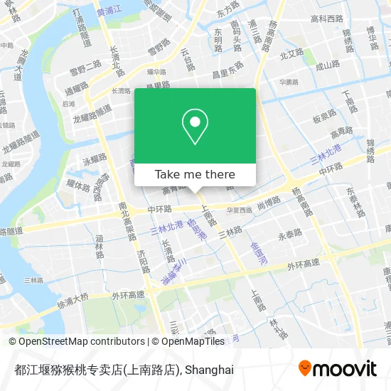 都江堰猕猴桃专卖店(上南路店) map