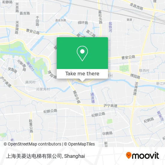 上海美菱达电梯有限公司 map