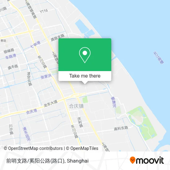 前哨支路/奚阳公路(路口) map