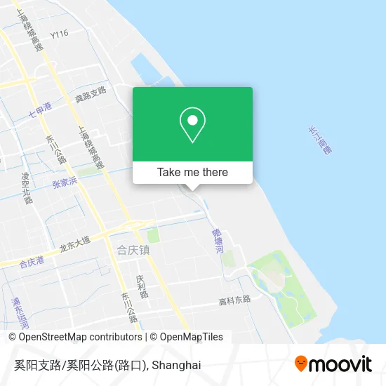 奚阳支路/奚阳公路(路口) map