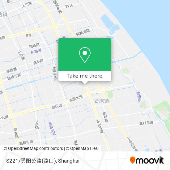 S221/奚阳公路(路口) map