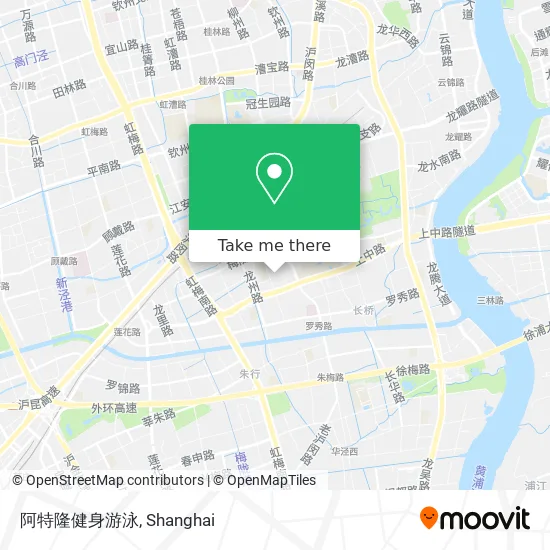 阿特隆健身游泳 map