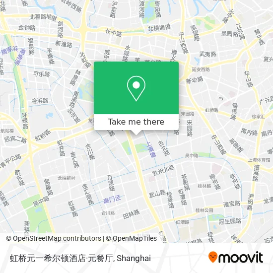 虹桥元一希尔顿酒店·元餐厅 map